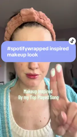 ✌🏼 two years in a row bb ✌🏼 Makeup Inspired by my #topplayed song on #spotifywrapped #eyeshadow 