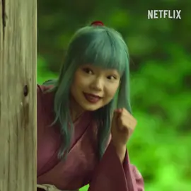霊界案内人・ぼたん（#古川琴音） 「あたしは霊界の案内人、ぼたんだよ」 Netflixシリーズ『幽☆遊☆白書』12月14日より世界独占配信スタート！ #幽遊白書 #YuYuHakusho #冨樫義博 #YoshihiroTogashi #ネトフリ #ネットフリックス #netflix