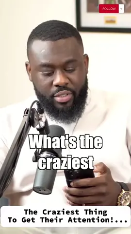 The Craziest Thing To Get Their Attention!...#podcastshow #viraltiktok #VoiceEffects #shxtsngigspodcast #interviewtipsandtricks #fypシ #froyou #froyou #college 