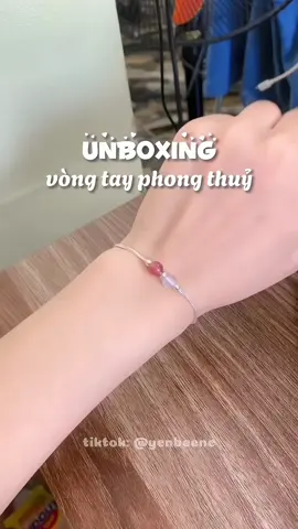 Vòng tay phong thuỷ cực xinh cho nàng #unboxing #vongtayphongthuy #vongtaynu #vongtaybac925 #vongtaynuxinh #unbox #yenbeene #xhtiktok 