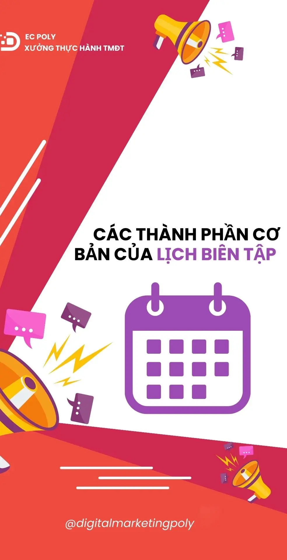 Lịch biên tập có thể mang lại nhiều lợi ích quan trọng cho bạn như: - Tổ chức thời gian: Lịch biên tập giúp bạn quản lý và phân chia thời gian một cách có hiệu quả, từ đó giúp bạn hoàn thành công việc theo kế hoạch. - Tối ưu nội dung: Bằng việc phân biệt các dạng nội dung rõ ràng sẽ giúp chúng ta đưa ra nhận xét xem dạng nội dung nào mang lại lợi ích lớn nhất. - Giảm stress: Việc biết được sẽ phải làm gì và khi nào cần phải làm giúp giảm bớt căng thẳng và lo lắng trong công việc, ngoài ra còn giúp cân bằng thời gian của bạn.#digitalmarketingpoly #digitalmarketingpoly #marketingtips #marketing #LearnOnTikTok 
