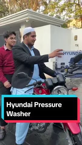 Zainab Or Muhammad Nay Hyundai Pressure Washer Say Gaari Dhoyi 😍 #PakWheels #PakWheelsAutoStore #PressureWasher #DuaZainab #Viral 