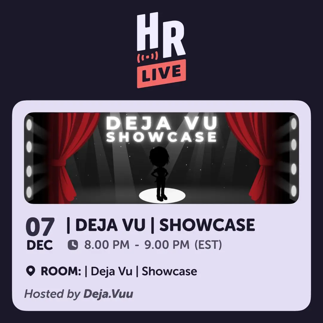 🎉 Dive into a world of virtual popstars, spooky storytelling, festive fashion showdowns, and heartwarming holiday podcasts in HR Live! It’s a kaleidoscope of talent and celebration! 🎤🎧