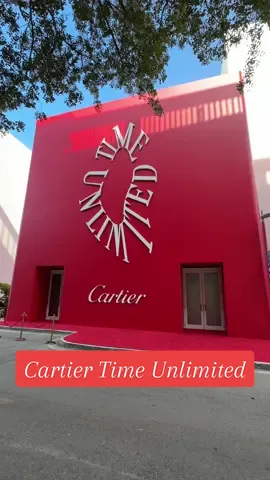 By popular demand, an incredible event that’s actually free AND open to the public. This is Cartier’s Time Unlimited and it’s located at 45 NE 41st St in Miami’s Design District. #watchtok #cartier #artbasel #cartiertimeunlimited 