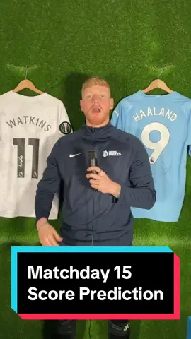 MATCHDAY 15 SCORE PREDICTIONS! ⚽️ Jack Looks ahead at tonight’s fixtures - City Vs Villa & Chelsea Vs Manchester United!       #viral #football #haaland #predictions #villa #chelsea #manchestercity #manchesterunited 