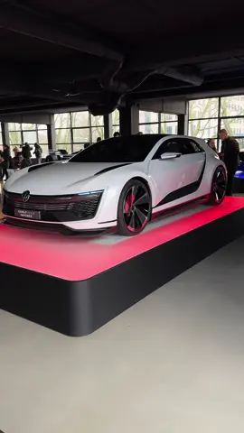 VW Scirocco from the future ✨ (Golf GTE Sport) concept. 🎥 by @SlowMo  📍Essen Motor Show 2023. . . #volkswagen #golf #scirocco #gte #golfgte #vw #vwgolf #vwscirocco #future #futuristic #car #futuristiccar #concept #conceptcar #germany #essenmotorshow #carsoftiktok #viraltiktok #fy #cars #showroom #aesthetic #aerodynamics #widebody #electriccar 