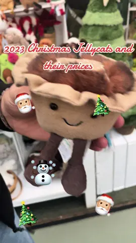 Love the festuve jellycats // price compared to the website 🤍🎄