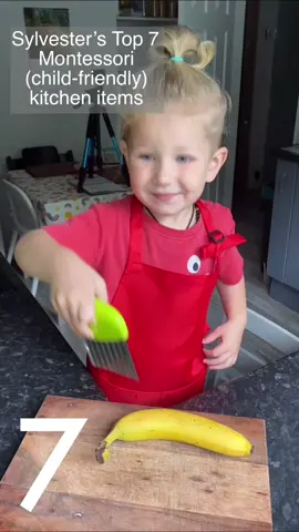 A few of our staple kitchen favourites for the perfect prepared environment #toddlersoftiktok #toddlertools #cookingwithkids #cookingwithchildren #kidcook #montessorimom #montessorimoments #montessorilearning 