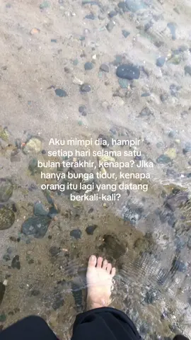 Kesannya kaya aneh karena hal ini terjadi sekitar 1 bulan