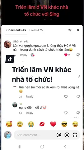 Replying to @ducanh10.09 Triển lãm Vangogh VN khác nhà tổ chức với Vangogh Singapore. #vietnam  #vangogh #vangoghexpo #vangoghexhibition #attention #fyp #fypシ #viral #viralvideo 