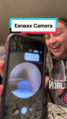 If you didnt catch it, our ears are really clean! #earwaxremoval #earwaxcamera #earcamera 