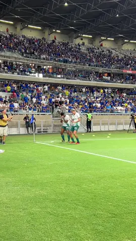 OLHA O GOL DELE! ⚽✅ Endrick abriu o placar e o estagiário mostra no detalhe. Tem rede balançando na TL! 😉  #Palmeiras #TikTokEsportes #Endrick 