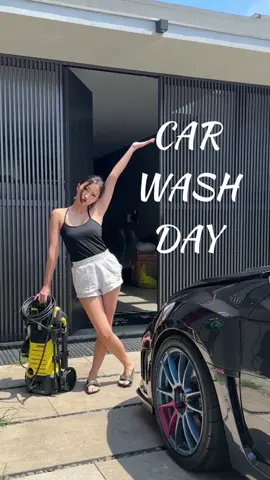 its a car wash day !