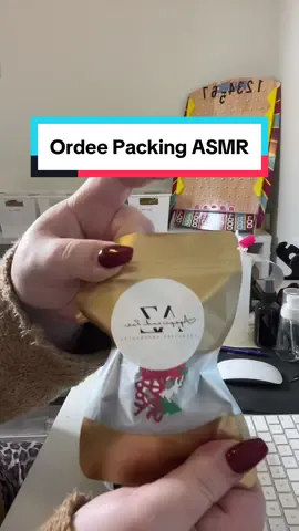 Thanks for your order Norma! #cardiffuser #christmasscents #crystalorderpacking #orderpackingasmr #orderpacking #asmr 