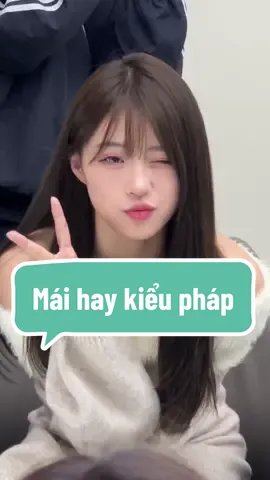 Hair 309 : mái nè xinh …. Ib mình để nhận tư vấn nha #tocxoanhippie #2mdhair #cắttocmai #tócmaixaunhuma #cắttoclayer #tócđẹpmỗingày #xoănhippie #cắttocđep #layertocnu #xuhuong #cắttoclayer #LearnOnTikTok #máipháp #tócmaiphap