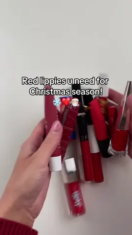 Red lippies u need for Christmas and the holidays!❄️🎄Swatches? Labiales rojos que necesitas para esta TEMPORADA 🎅🏻💄 #christmas #red #redlips #holiday #holidayszn #lipgloss #lipoil #lipstain #glossy #lipstick #glossybalm #glossylips #lipbalm #lipbalmaddict #pinkred #fentybeauty #summerfridays #glossier #glossiergloss #redlipstick #redlipgloss #redlipstain #labialrojo 
