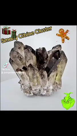 Smoky Citrine Crystal Cluster Available @ ZingaraEnchantments.etsy.com #smokyquartz #smokycitrine #citrine #citrinecrystal #quartz #crystalcommunity #crystals #crystal #crystalshop 