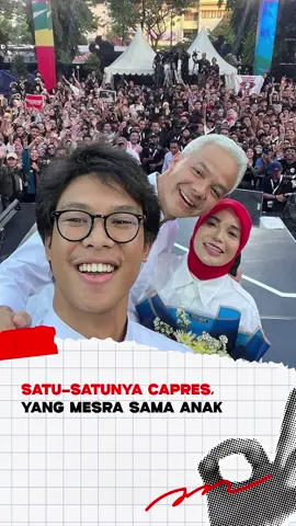 Keakraban Ganjar dan putranya #fyp #ganjarpranowo #alamganjar 