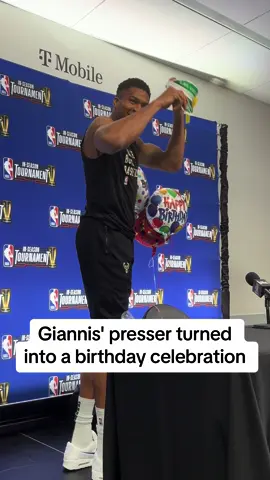 Happy birthday, Giannis 😂