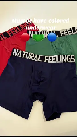 What is the first thing that comes to your mind when it comes to red and blue colors? If it were men, it would probably be a traffic light. #naturalfeelings #tiktokshopping #colorsclothing #mensunderwear #menswear #menfashion #underwear #colorfulunderwear #colorlover #redunderwear #blueunderwear #greenunderwear #merrychristmas 