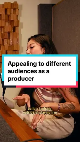 Do you agree with the idea of appealing to different audiences when starting out as a producer? 🤔 #producertok #musicadvice #musicpodcasts 