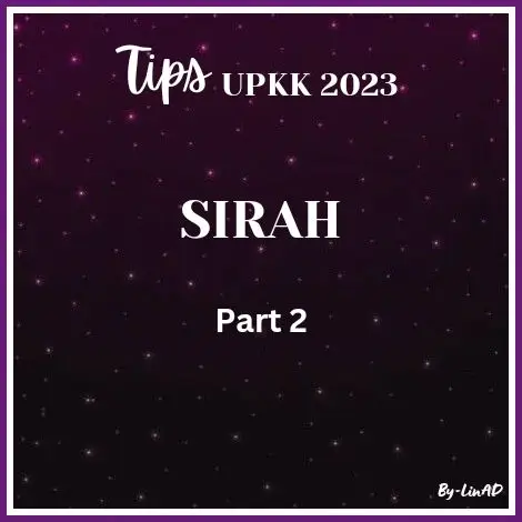 Sirah: Part 2 Good luck n moga bermanfaat #fyp #fypシ #fypシ゚viral #upkk #upkk2023 #sirah #januari #malaysia #goodluck 