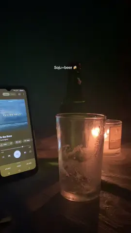Soju+Beer 🤙 #vibealone🤍 