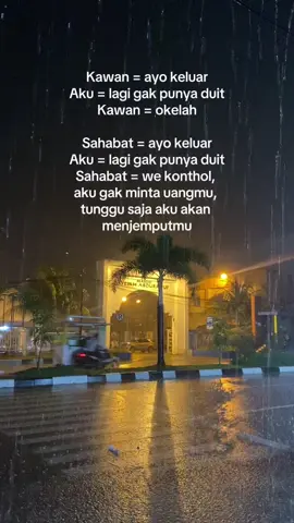 Different kawan dan sahabat 🙂