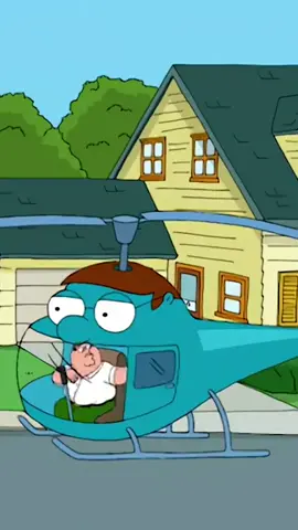 arriving in the petercopter is the only way 🚁 #familyguy
