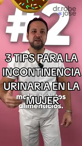 ¿Quieres evitar la incontinencia urinaria? Toma el control con estos 3 tips clave para prevenir incomodidades como ésta y sentirte segura.  Y recuerda, si esto continúa, visita a un urólogo. Sígueme para más contenido de salud 👨🏻‍⚕️ #salud #DrRobeJose #medicina #bienestar #incontinenciaurinaria #mujer