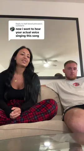 Replying to @Half blood princess is this a better reaction ????? 😭 #fyp #singing 