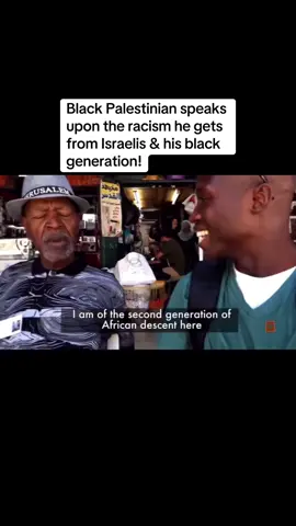 #blackpalestinian speaking upon the #racism he recieves from #israelis & that the non black Palestiniansare like brother & sister!  #freepalestine #jerusalem #palestine #africanhistory #muslims #islamichistory #likes #likesforlikes #explore #reels #islam #ethiopia #ethiopian #fyp #blackpalestiniansolidarity #afropalestinian 