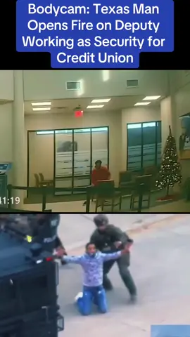 Bodycam: Texas Man Opens Fire on Deputy Working as Security for Credit Union #creditunion #texas #working #police #policeofficer #policechase #policeman #policeofficer #copsoftiktok #copstiktok #copsusa #foryou #fyp #usa_tiktok #usa🇺🇸 