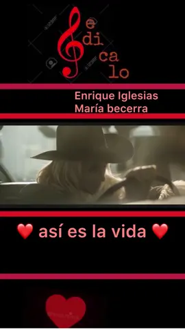 Así es la vida Enrique Iglesias María becerra#CancionesBonitas ##CancionesQueDuelen##ParaTodaLaVida##AmorDelBueno##TúYYo##Dedícaselo##RománticasDeSiempre##FrasesDeAmor##CancionesDeAmor#TeDoyUnaCanción##ParaDedicar##FrasesDeAmor##Dedícalo##ParaTi##Música##TúYYo##Amor##Parejas##Romántico
