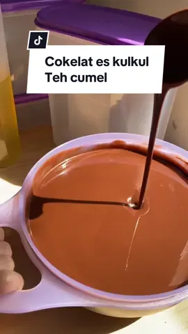 Cokelat es kulkul teh cumel #eskulkul #tehcumel 