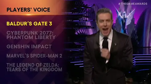 The Game Award for Game of the Year 2023 goes to Baldur's Gate 3 #baldursgate3 #bg3 #gameoftheyear #gameoftheyear2023 #gameoftheyearaward #nielnewbon #baldursgate #thegameawards #thegameawards2023 #fy #fyp #fypbg #foryou #foryoupage 