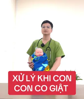 XỬ LÝ KHI CON GIẬT #nhikhoasunshine #suckhoetreem #sotcaocogiat #cogiat #tiktokawardsvn2023 