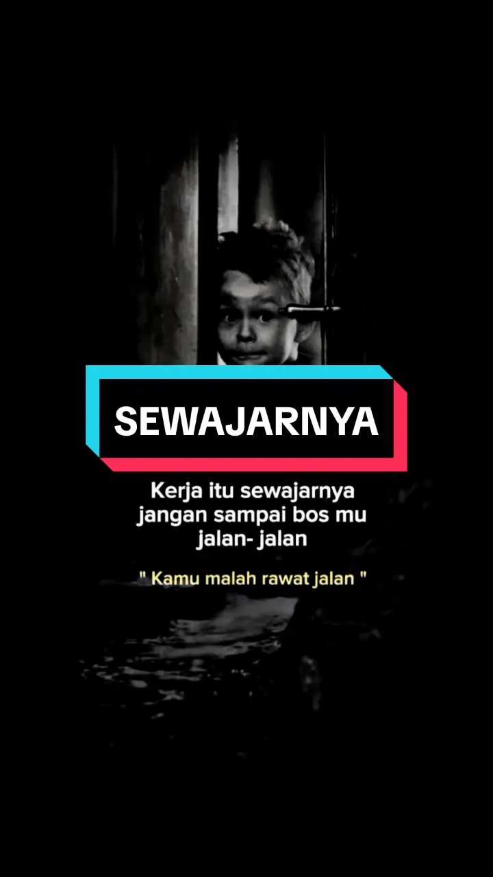 asal jangan jadi pengangguran #kerjasewajarnyasaja #rawatjalan #atasanjalanjalan 