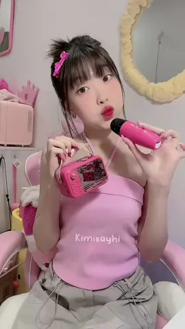 Karaoke gấu dâu mà thấy cưng #kimisayhi #fypシ #unboxing #lotso #xuhuongtiktok #pink 