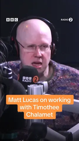 Timothée Chalamet and Matt Lucas in one movie? Sounds chalamazing 🤩  Listen now on the Zoe Ball and Friends podcast, available on @bbcsounds #FriendsRoundFriday #mattlucas #timotheechalamet #wonka #willywonka #zoeball #radio2 #bbcradio2 