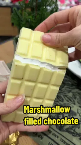 Another ‘Wonka’ like chocolate 🥰 Definitely 10/10 too! White chocolate filled with coconut marshmallow! #wonkachocolate #chocolatebar #chocolatelover #chocolates #fyp 