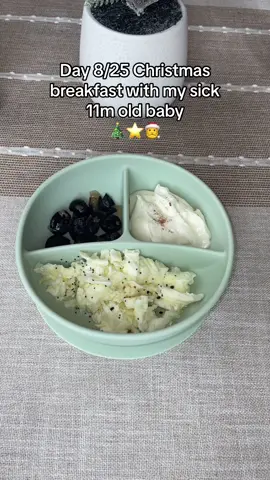 Breakfast + sick baby. #MomsofTikTok #sahm #sahmlife #momlife #mama #momtok #hispanictiktok #mamaprimeriza #babyboy #vblog #babyledweaning #morningroutine