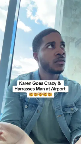 Karen Harrasses Man at Airport #karen #karensgoingwild #karens #karensoftiktok 
