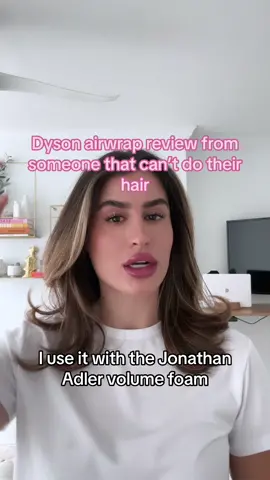 Dyson airwrap review 🩷 (i meant to say jonathan van ness for the products not jonatham adler lol) @jvnhair @Dyson USA #dysonairwrap #dysonhair 