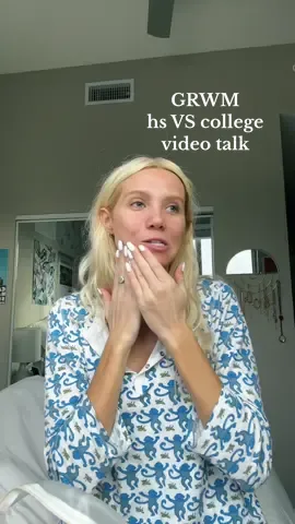 HS vs COLLEGE vid explained GRWM