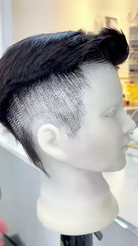 This is how barbers practice their skills
