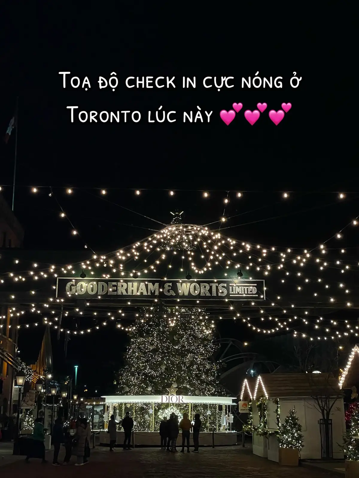 Cre on: IG ndthaihoang #iaeCanada #Canada #Duhoc #Toronto #duhocCanada #duhocsinh #distillery #distillerydistrict #winter #christmas #fyi #fyp 