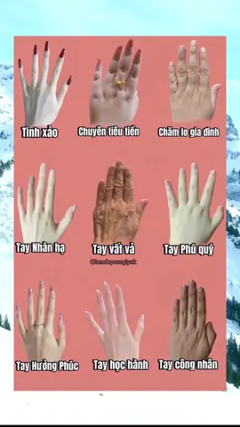 Bạn thuộc dáng tay nào ? #goclamdep #fyp #lamdepcunglynk 