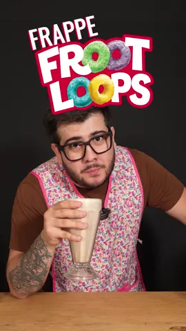 Frappe de Frootloops #chefazaga #frape #frootloops #recetasfaciles