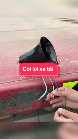 Còi lùi xe tải giọng nói tiếng việt điện 12-24v#atrongj #dochoixetai #coiluigiongnoi #coiluixetai #xuhuong 